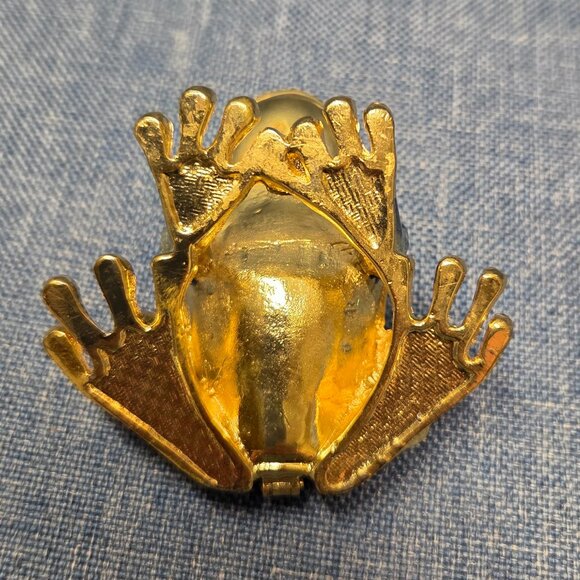 Blue Frog Trinket Box - Picture 3 of 4